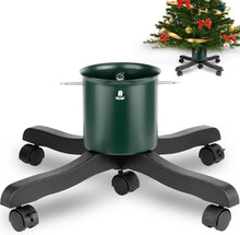 Christbaumständer mit Wassertank und Rollen für Bäume bis 2m Stamm