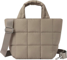 Leichte Gesteppte Puffer Crossbody Bag mit Mehreren Taschen