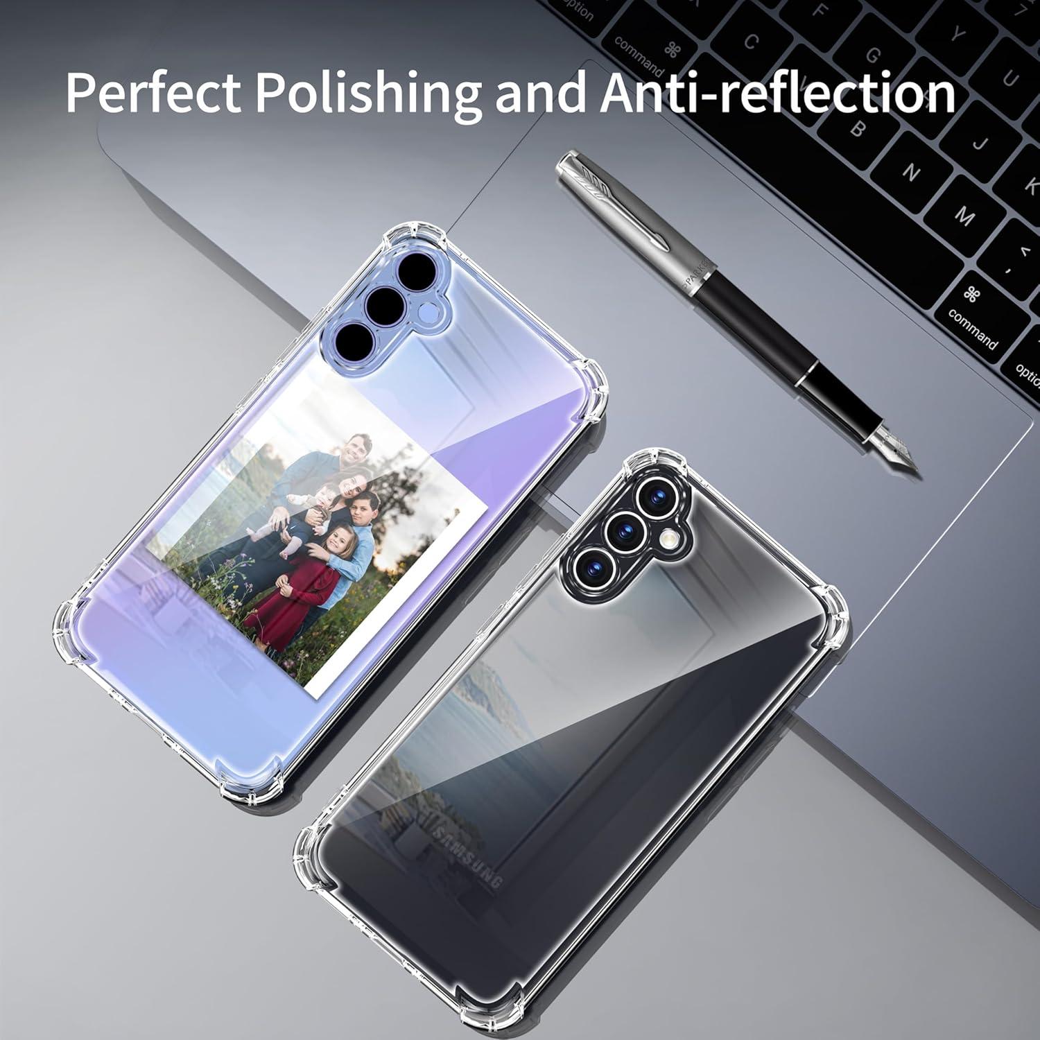 Tentoki 3 in 1 Panzerglas Hülle Schutzfolie Samsung Galaxy A34 5G KP