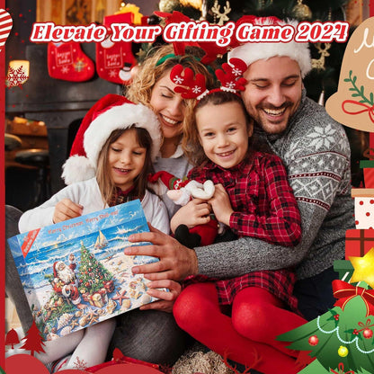 Adventskalender 2024 Muscheln für Kinder, 24 Tage