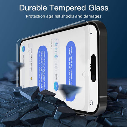 Sichtschutz Panzer Schutz Glas iPhone 14 Pro 6,1 Zoll 3er Set