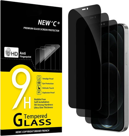 Panzer Glas Sichtschutzfolie für iPhone 12 Pro Max 6,7 Zoll