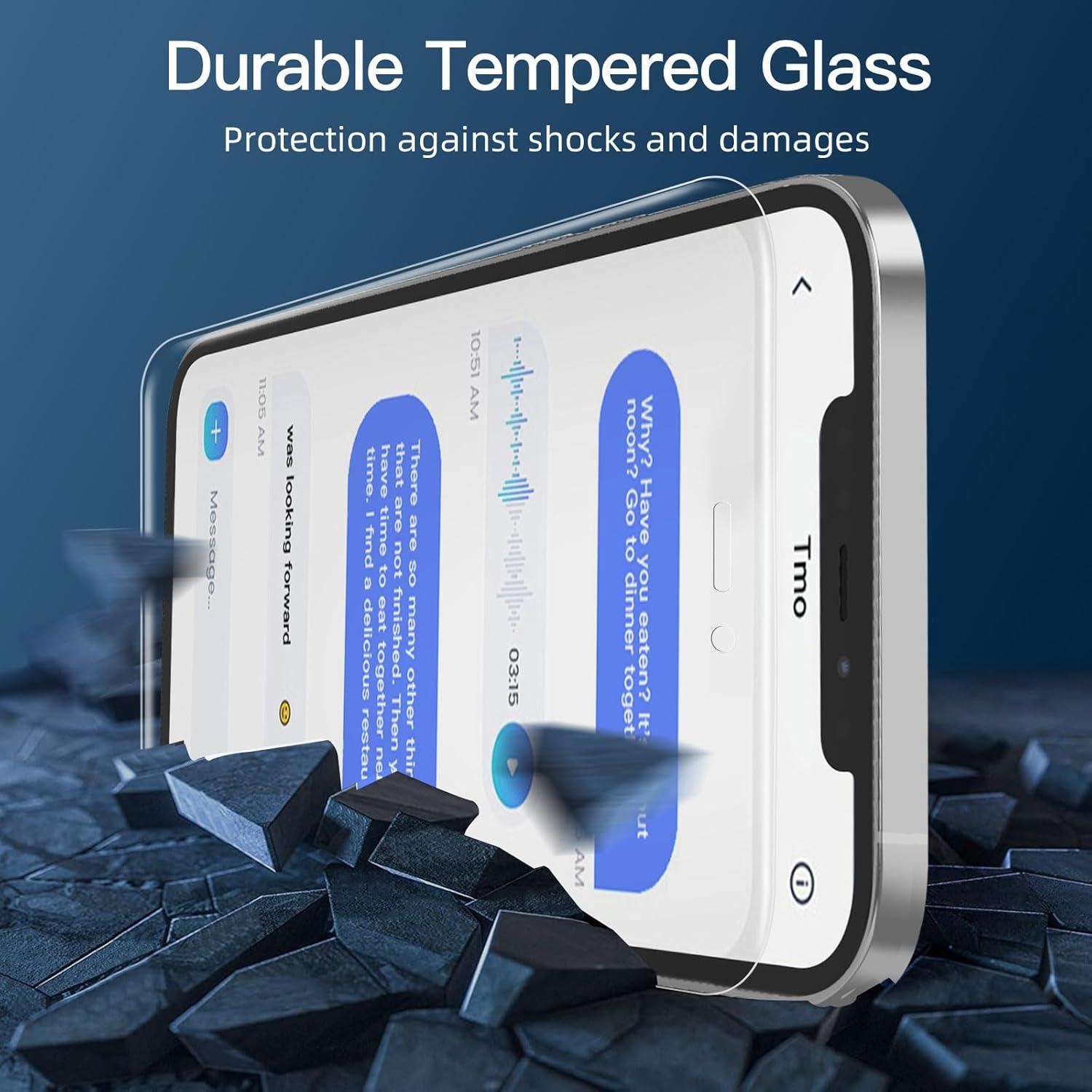 Sichtschutz Panzerglas iPhone 12 Pro Max (6,7 Zoll) 3