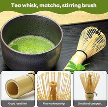 Matcha Besen Löffel Set Bambus Whisk Tee Zubehör
