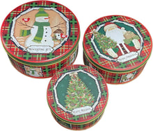 Weihnachtsdosen Set Keksdose Metall Weihnachten Deko Plätzchendosen