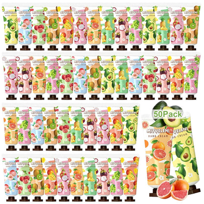 Handcreme Geschenkset 50er-Pack Fruchtdüfte Weihnachtsgeschenke