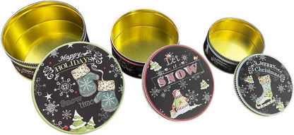 Weihnachtsdosen Keksdose Metall Nostalgische Gebäckdose Plätzchendosen