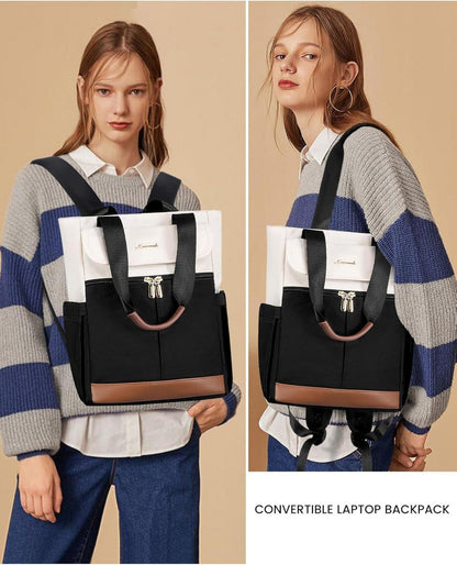 Rucksack Damen Groß 15,6 Zoll Laptop Schulrucksack Uni