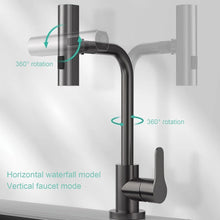 Wasserhahn Wasserfall Küchenarmatur 3 Wassermodi Einhand 360