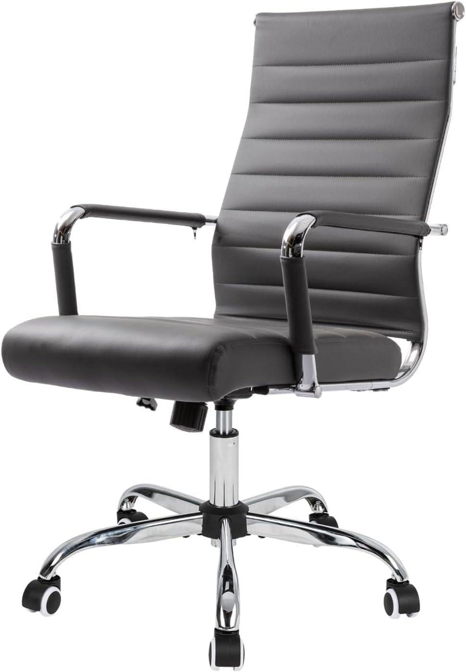Bürostuhl Ergonomisch mit Wippfunktion bis 150 kg grau