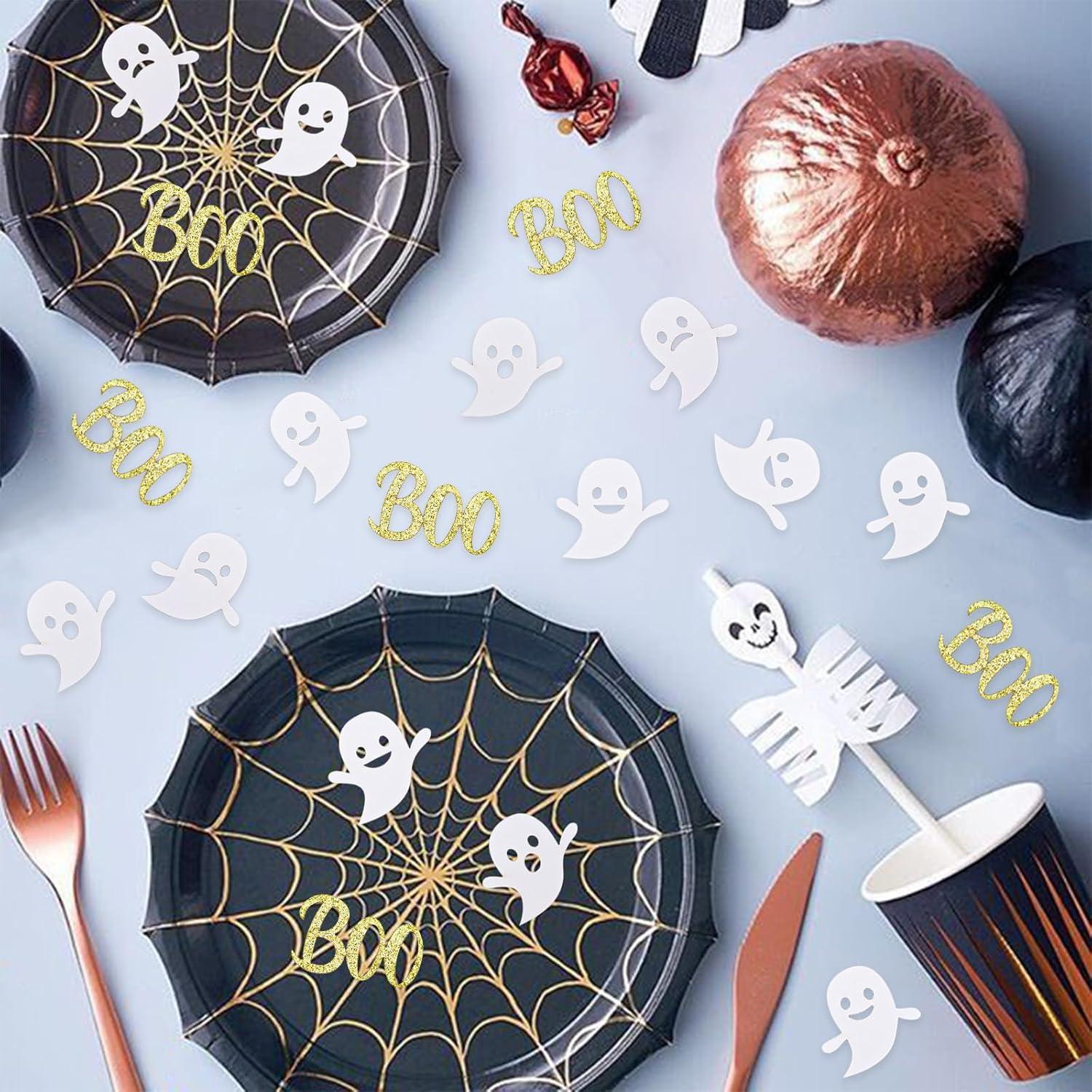 Halloween Konfetti Gespenst Geister Streudeko Tisch Deko 100 Stück