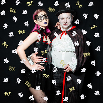 VIKY® Halloween Deko Konfetti Groß 100 Stück Gespenst Geister Streudeko Tisch Deko
