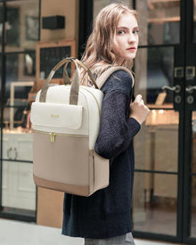 LOVEVOOK Damen Rucksack 17 Zoll Laptop Schulrucksack