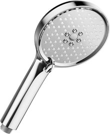 Wassersparender Hochdruck Duschkopf mit 3 Strahlarten Chrom