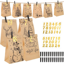 Adventskalender zum Befüllen mit
