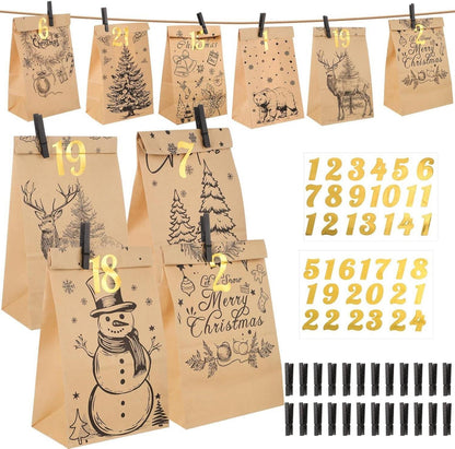 Adventskalender zum Befüllen mit