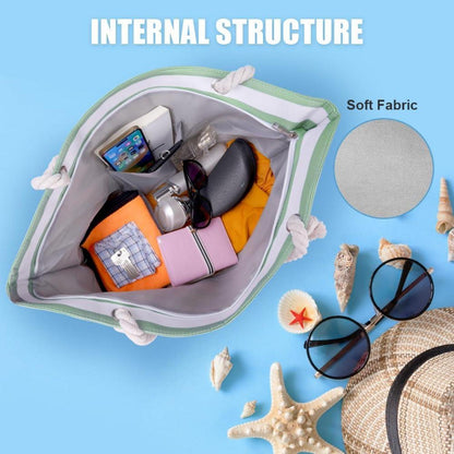 Große Wasserdichte Strandtasche Damen XXL Familie Beach Bag Strandurlaub