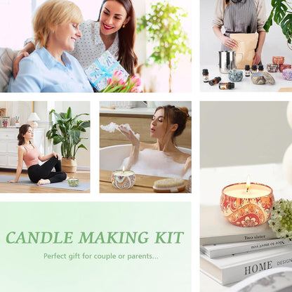 Kerzen Selber Machen Set Candle Making Kit DIY Duftkerzen Geschenke
