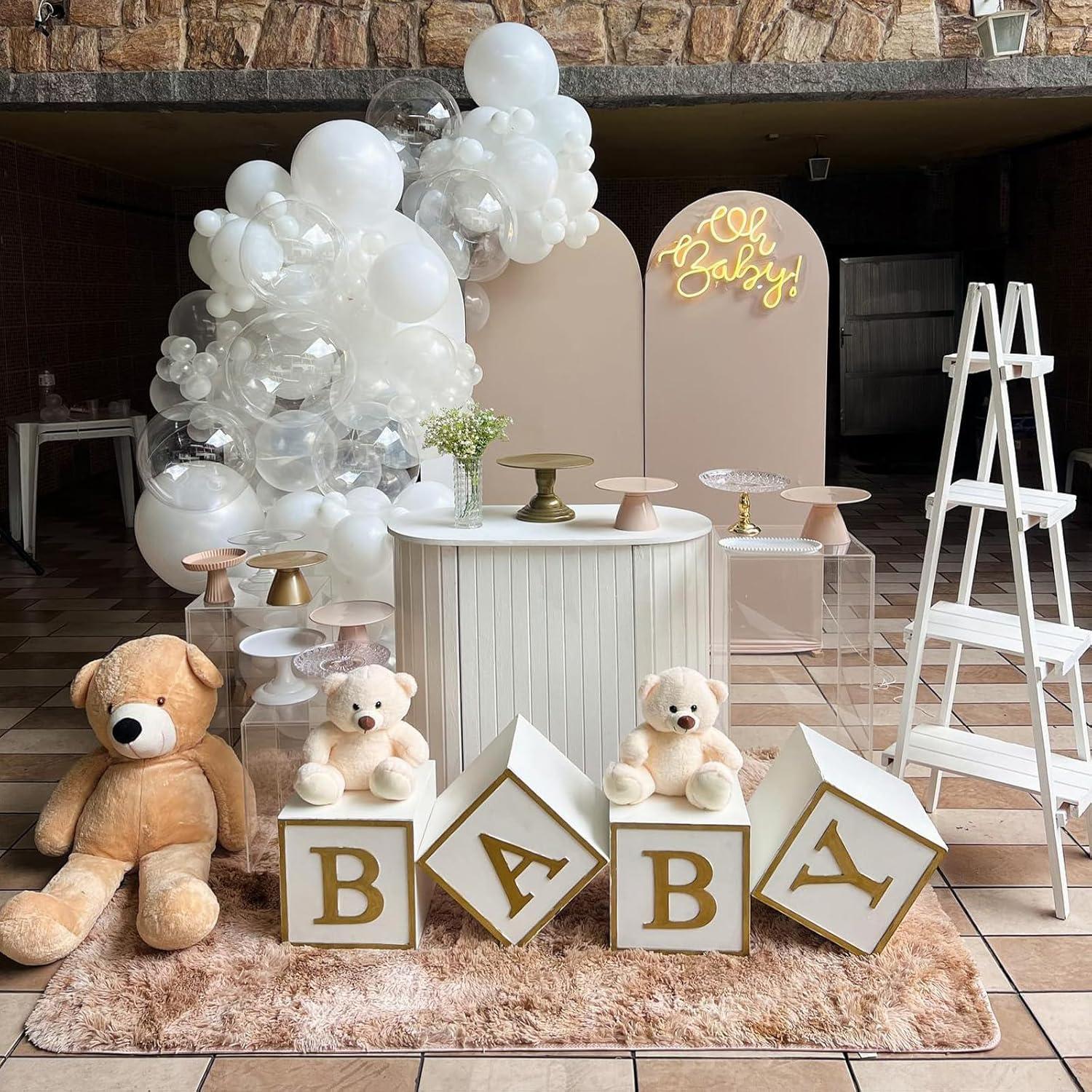 Luftballons Weiß 12 Zoll Hochzeit Perlweiß Latex Ballons Helium Braut