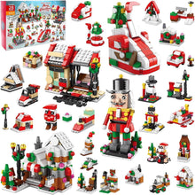 Adventskalender Weihnachtsbaum Bauklötze Set 24-tlg. für