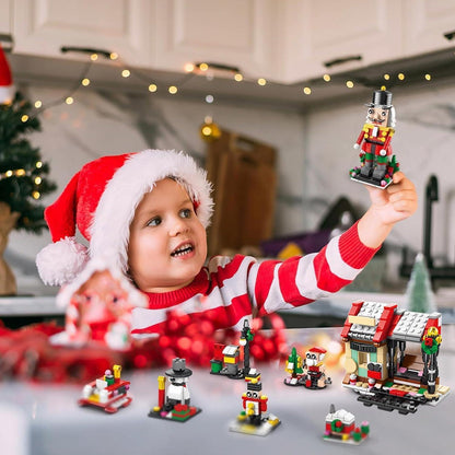 Adventskalender Weihnachtsbaum Bauklötze Set 24-tlg. für