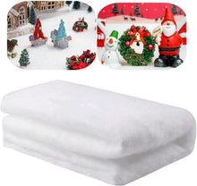 Deko Schneedecke Kunstschnee Matte Weihnachtsdorf Winterlandschaft