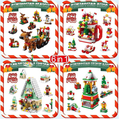 Adventskalender Bauklötze Weihnachtsbaum Set 24 Stück