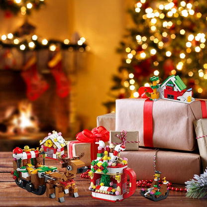 Adventskalender Bauklötze Weihnachtsbaum Set 24 Stück