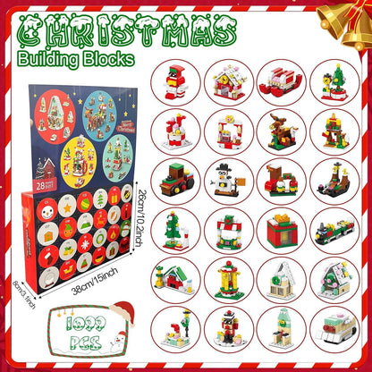 Adventskalender Weihnachtsbaum Bauklötze Set 24 Day Geheimnisvolle Box