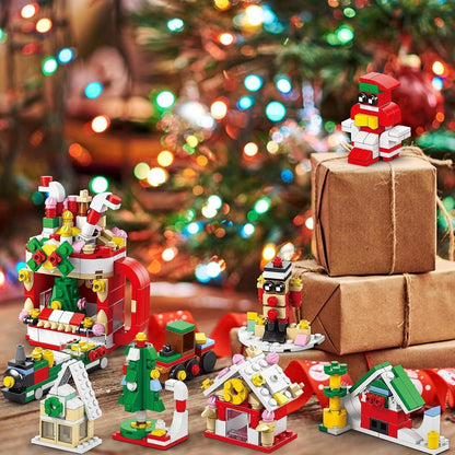 Adventskalender Weihnachtsbaum Bauklötze Set 24 Day Countdown Gift