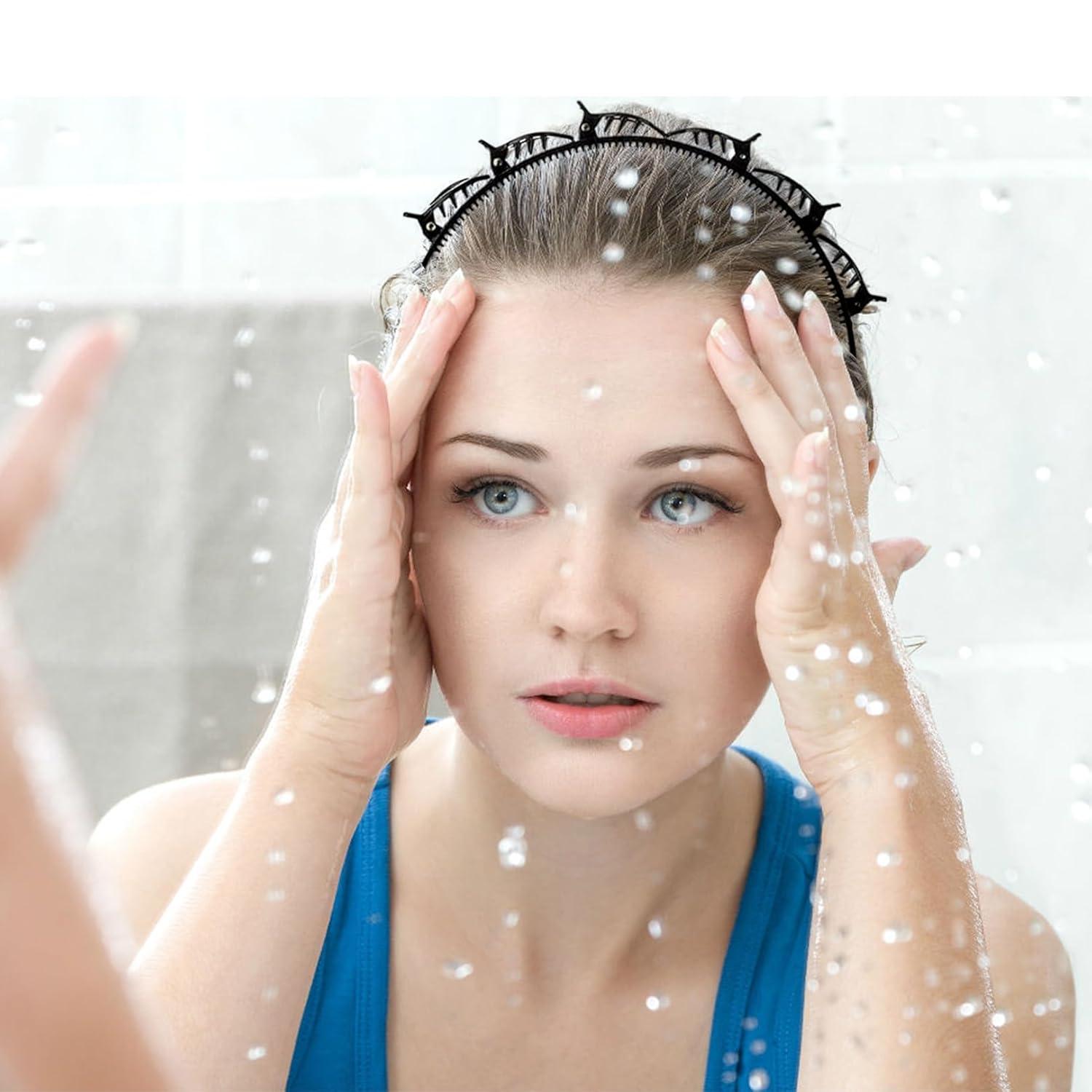 Haarreif mit Klammern Haaraccessoire für Frauen Mädchen