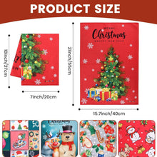 Weihnachten Mikrofaser Geschirrtuch-Set 5er-Set Küchentücher