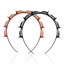 2er Set Haarreif mit Klammern, geflochtene Stirnbänder & Twist Clip
