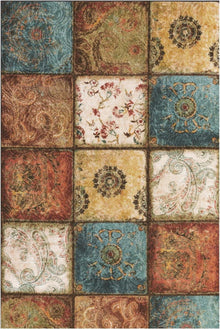 WTHYGB Moderner Teppich Läufer rutschfest 80x120cm waschbar