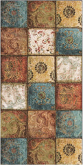 Teppich Läufer 60x120 cm Flur Küche Waschbar Böhmen Modern