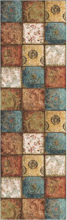 WTHYGB Teppich Läufer 60x200 cm rutschfest waschbar Modern