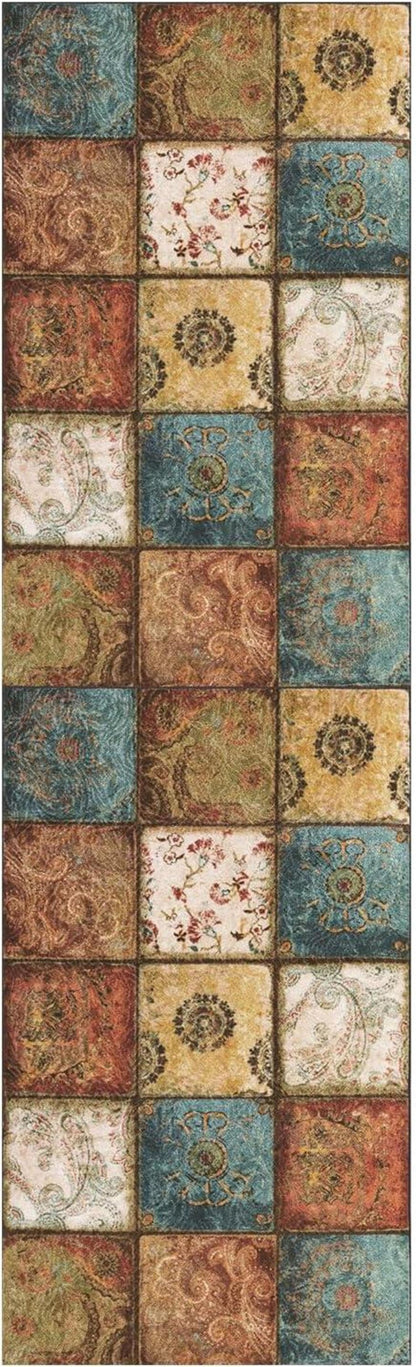 WTHYGB Teppich Läufer 60x200 cm rutschfest waschbar Modern