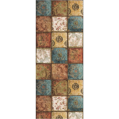 Teppich Läufer Flur rutschfest 60x150 cm Waschbar Modern