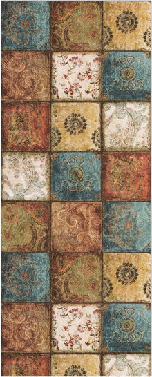 Teppich Läufer Flur rutschfest 60x150 cm Waschbar Modern