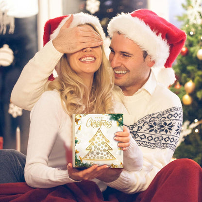 Schmuck Adventskalender Frauen 2024 Mädchen Weihnachtskalender 12