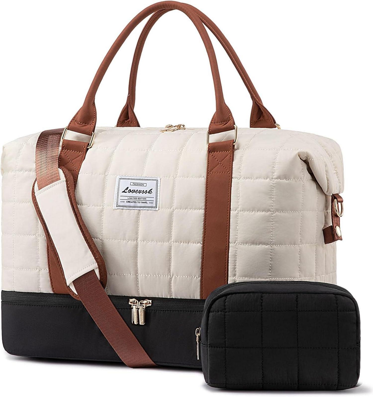 Reisetasche Damen Groß Weekender Wasserdicht Handgepäck Sporttasche