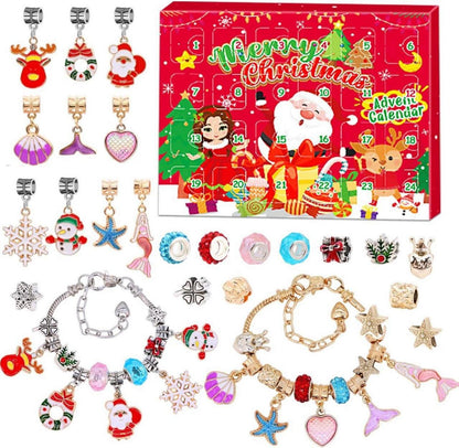 Adventskalender 2024 Kinder Mädchen Weihnachtsgeschenke Nixen