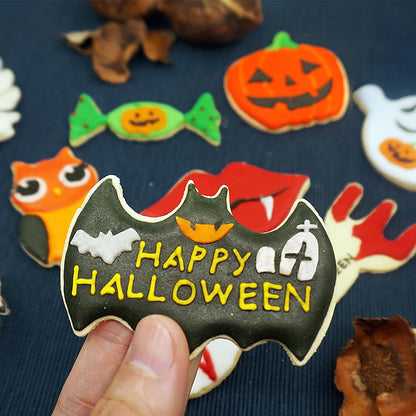 Halloween Ausstechformen Set 10-teilig Edelstahl Keksausstecher