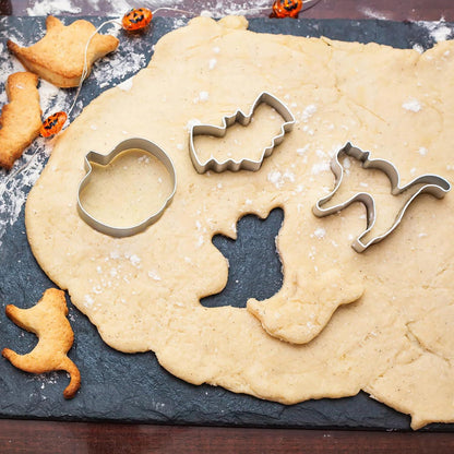 Halloween Ausstechformen Set 10-teilig Edelstahl Keks Ausstecher Cookie Cutter