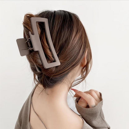 4er Pack Extra große matte Haarklammern für starken Halt