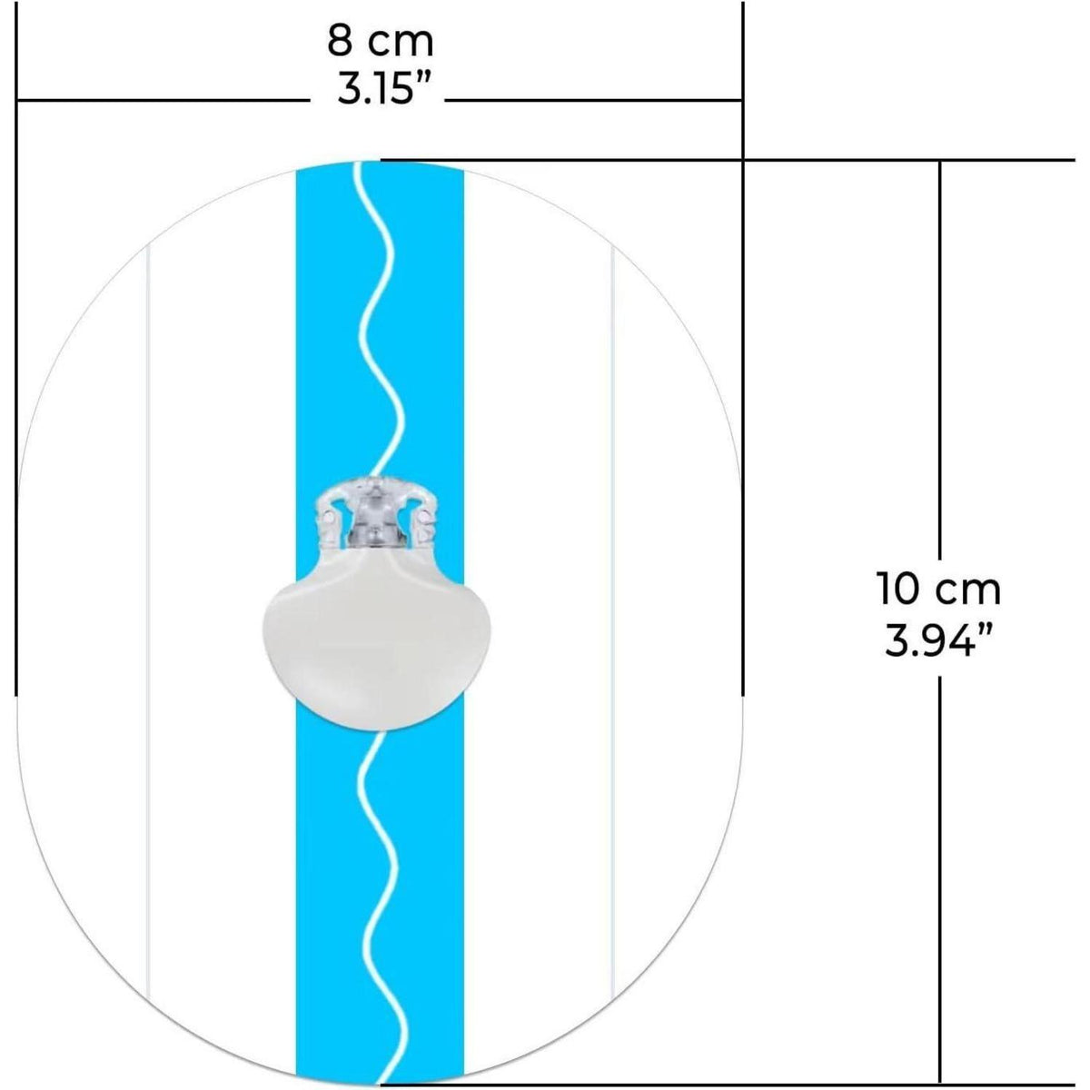 Sensor Pflaster für Medtronic Guardian 4 – 20 Stück, Wasserfest