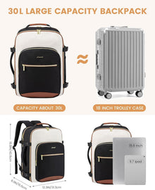 Handgepäck Rucksack 30L Laptop Damen Herren Wasserdicht