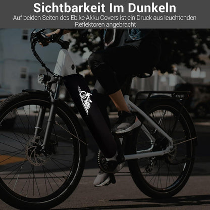 E-Bike Akku Schutzhülle – Thermoschutz für 28-45 cm Rahmen