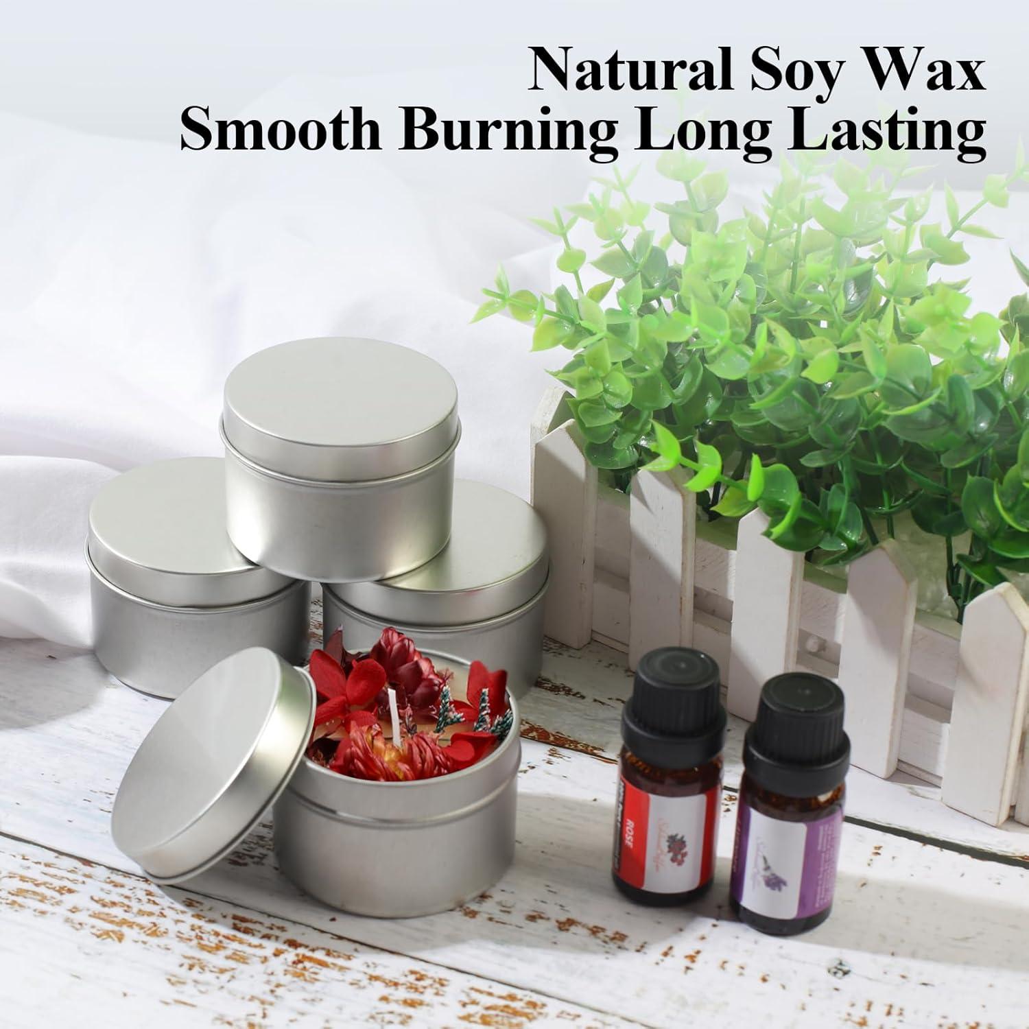 DIY Kerzenherstellung Set Duftkerze Geschenke Sojawachs Bienenwachs