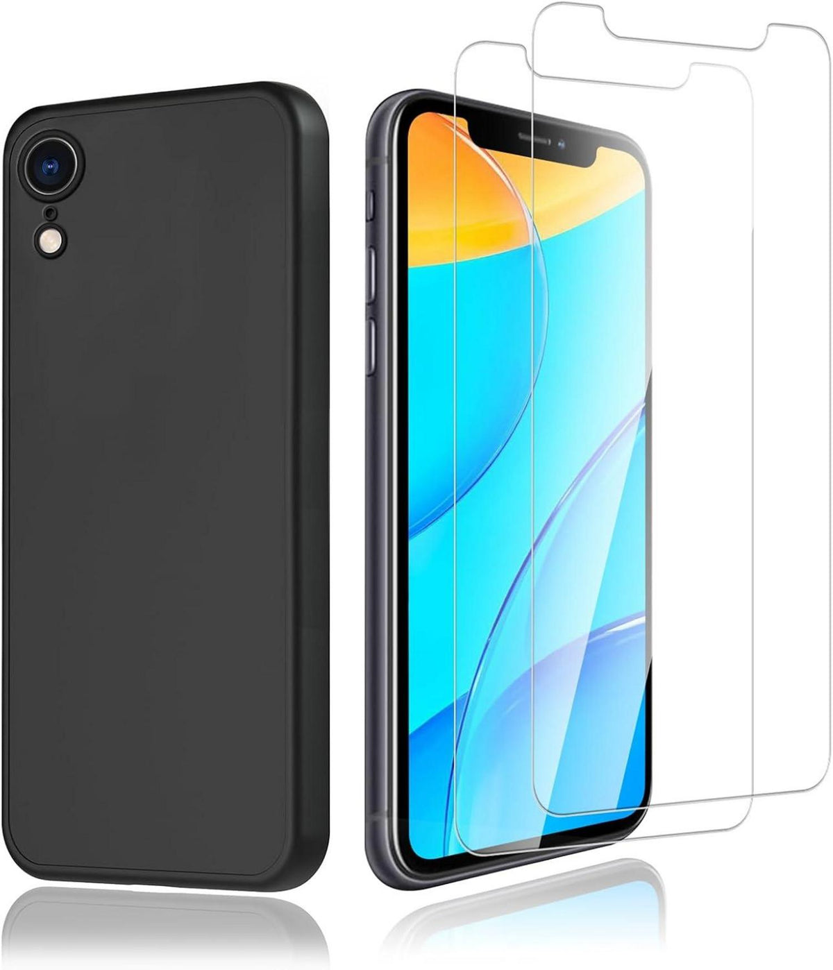 Displayschutz für iPhone xr Panzerglas Schutzfolie 9H Ultra-klar